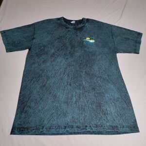 Maui Life is Good Embroidered Alstyle Apparel & Activewear Vintage T Shirt Sz L
